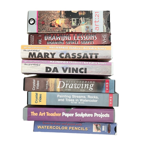 VHS Art/Artist Videos